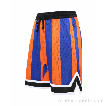 Nieuwe mesh heren basketbal shorts heren hardlopen shorts